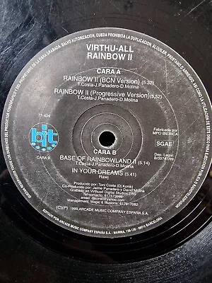 Rainbow II - Virthu-All 12  Vinyl Record (1999 Spain Makina)  • £25