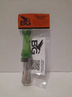 Buck Gardner Mallard Magic Duck Call Double Reed Call Ducks Unlimited Green • $18.99