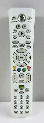 Official Xbox 360 Universal Media Remote Control White Microsoft OEM Tested • $8.99