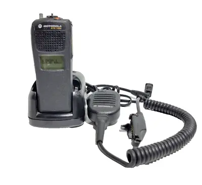 Motorola Xts1500 Model: H66ucd9pw5bn Two Way Radio W/ Microphone • $108.79