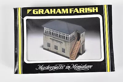 Graham Farish 9511 N Gauge Model Kit Railway Timbered Signal Box • £10