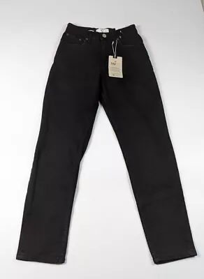 Mango Mom Black Stretch Jeans Size 6 W25 L27 New With Tags  • £12.99