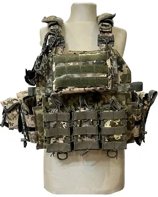 Ukrainian Military Body Armor Body Kit Pouches All Included MM-14 UA-Digital • $299