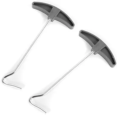 Peg Puller Extractor 2PCS Plastic Handle Steel Awning Stakes Hooks Remover Li... • $18.76