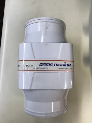 $39.95 • Buy OASIS MARINE In-Line Bilge Boat Air Blower 4 Inch 12V Exhaust Fan