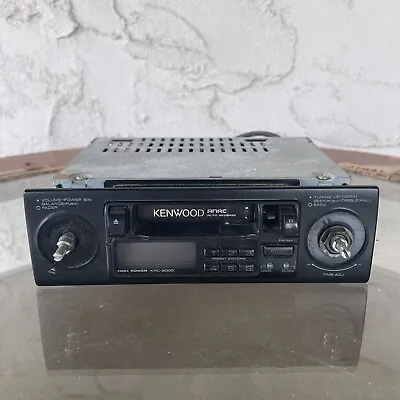 KENWOOD Car Stereo AM/FM/ Cassette Receiver KRC-2005 Untested Vintage • $120