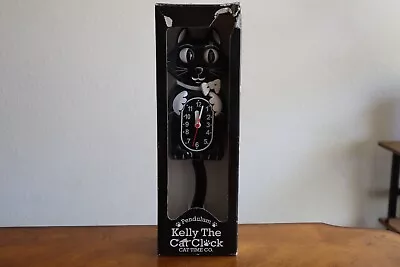 Vintage Kelly The Cat Clock  Pendulum Eyes And Tail Move Side To Side NEW • $70