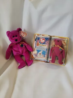 RARE Millenium (Misspelled) Beanie Baby 1999 Multiple Errors & Teeny Beanie  • $50