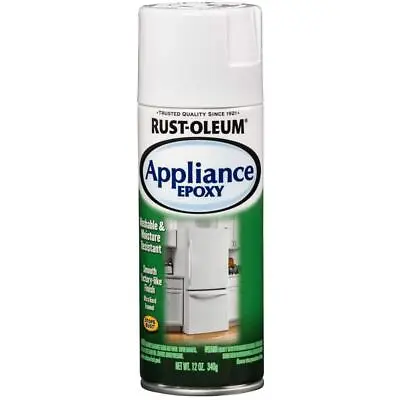 (6-Pack) Rust-Oleum Appliance Epoxy Paint In Gloss White Spray 12 Oz. Touch Up • $54.06