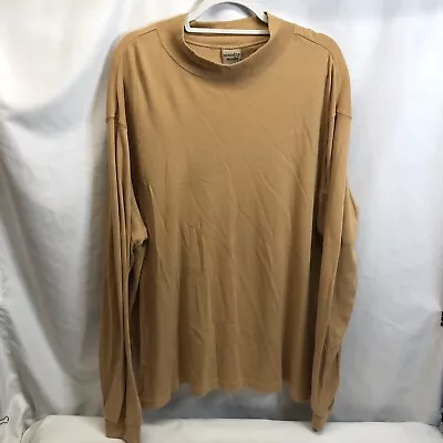 Scandia Woods 2XL RG Long Sleeve Mustard Yellow Crew Sweater Shirt • $17.99