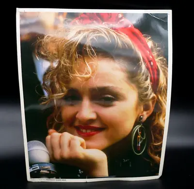 MADONNA Great 8x10 Color Photo DESPERATELY SEEKING SUSAN Vintage Press Freezz • $15