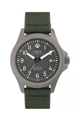 Timex Expedition North Titanium Automatic 41mm Watch TW2V95300 • $669.46