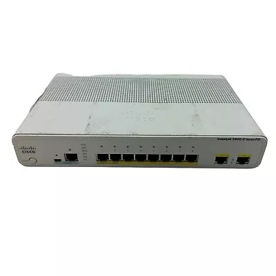 Cisco Catalyst 2960-C PD 8-Port Ethernet Switch WS-C2960CPD-8PT-L NO CABLES • $29.99