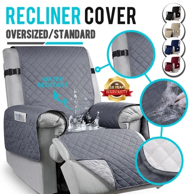 $40.37 • Buy Recliner Sofa Chair Cover With NonSlip Strap Couch Cover Slipcover Pet Protector