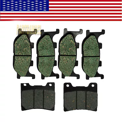 $17.65 • Buy Front Rear Brake Pads For Yamaha V-Star 1100 Classic XVS1100 1999-2009