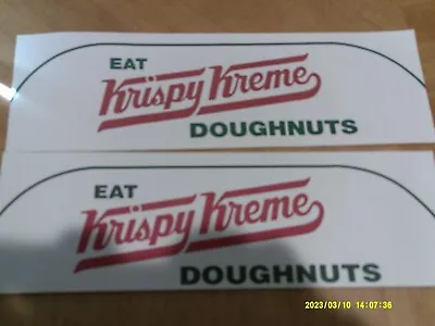 2-Krispy Kreme Doughnuts Donuts Paper Souvenir Hats* Brand New * • $0.50