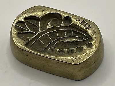 Vintage Brass Jewelry Die Mold/Mould India Hand Engraved Jewellery • $21.34