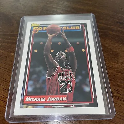 1992-93 Topps 205 - Michael Jordan 50 Point Club • $1.75