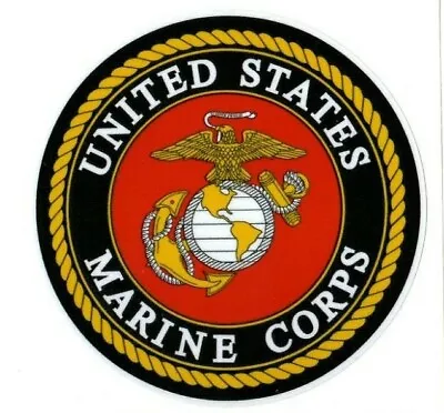 USMC Sticker | Marine Corps Vinyl Decal | Outdoor Durable | Military Emblem • $3.79