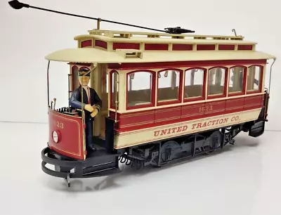 Bachmann G Scale Streetcar Tram Locomotive UNITED TRACTION CO. V.G.C. • £125