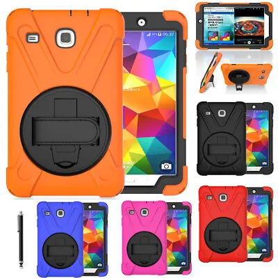 For Samsung GalaxyTab S2 S3 S4 S5E S6 Shockproof Case Rugged Stand Strap Cover • $34.02