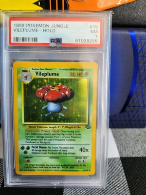 $10 • Buy Pokémon TCG Vileplume Jungle 15/64 Holo Unlimited Holo Rare