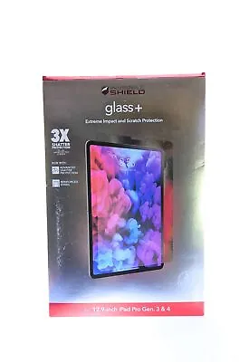ZAGG Glass+ Screen Protector For Apple IPad Pro 12.9  PROTECTOR ONLY • $16.85
