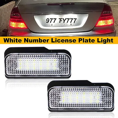 LED License Number Plate Light Lamp Error Free For Mercedes-Benz W203(5D) W211 • $12.98