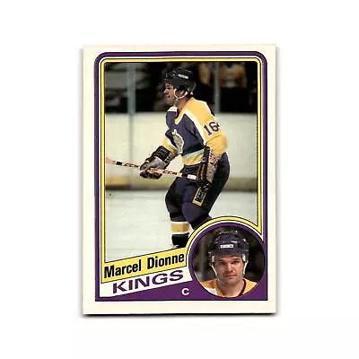 1984 O-Pee-Chee Marcel Dionne Los Angeles Kings #82 • $4