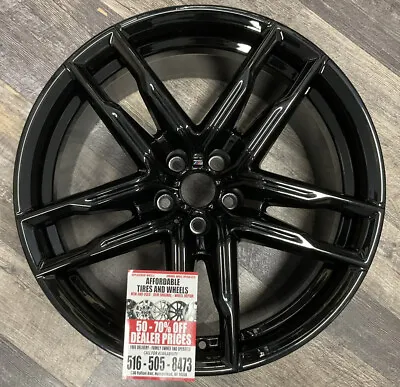 BMW M5 M8 2020 2021 2022 2023 86565 OEM Wheel Rim 20 X 10.5 Rear Black • $765