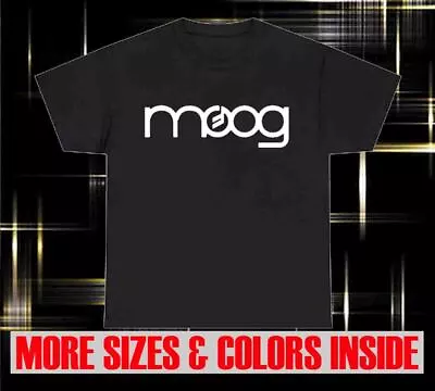 NEW Moog Music Inc Classic Synthesizer Audio Logo T-Shirt Funny Size S To 5XL • $14.99