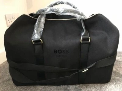 £59.99 • Buy Brand New & 100% Genuine Hugo Boss Large Duffle Travel Weekend Gym Flight Bag