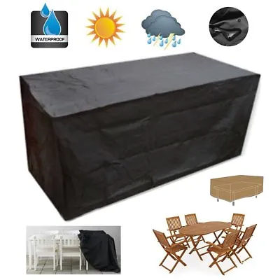 $30.99 • Buy 11 Size Waterproof Outdoor Furniture Cover Garden Patio Rain UV Table Protector