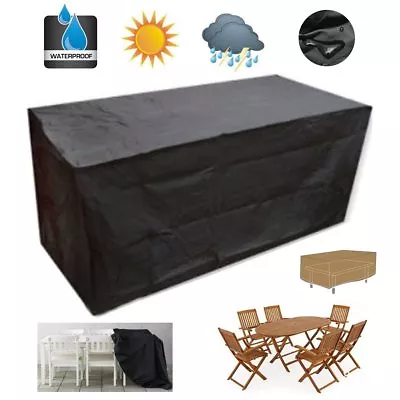 11 Size Waterproof Outdoor Furniture Cover Garden Patio Rain UV Table Protector • $24.99