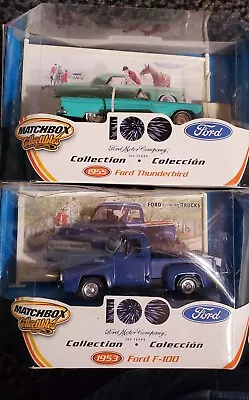 Matchbox Collectibles 1/43 '55 Ford Thunderbird  Ford F-100 1953 • $12.50