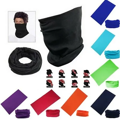 Multiuse Unisex Outdoor Scarf Tube Fashion Magic Outdoor Bandanas Snood Headwear • $7.30
