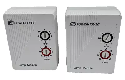 X10 Powerhouse Lamp Module Model LM465 Lot Of 2 • $20