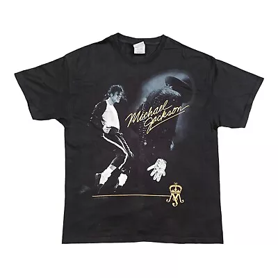 Michael Jackson T-Shirt Black XL This Is It Tour 2009 • £10