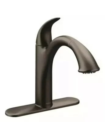 Moen 7545ORB Camerist One-Handle Pullout Kitchen Faucet In Oil Rubbed Bronze • $149.99