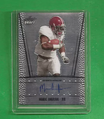 2011 Leaf Metal Draft RC Auto MARK INGRAM  Saints + Alabama • $44.99