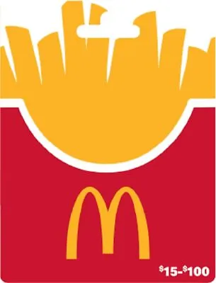 Mcdonalds Restaurant Gift Card 150 100 50 Arch Mom Dad Friend Employee Meal Food • $59.99