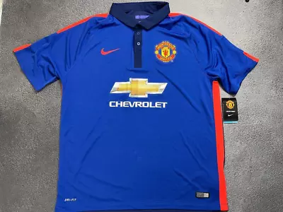 Manchester United 2014/2015 Nike Third Football Shirt Soccer Jersey Size XL BNWT • $99.99