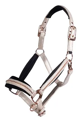 HKM Rosegold Elegant Halter - Vanilla • $47.66