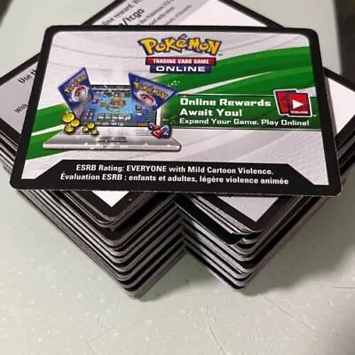 UNUSED POKEMON TCG ONLINE CODE CARDS Sent Via Messages • $0.99