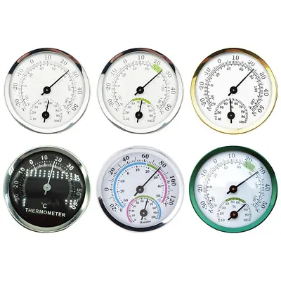 $3.55 • Buy Analog Thermometer Hygrometer Mini Humidity Meter Gauge Temperature Room Indoor