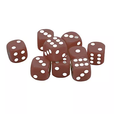30PCS Dice Set 16MM Plastic 6 Sided Round Corners Dice Cubes For Table SLS • $15.62