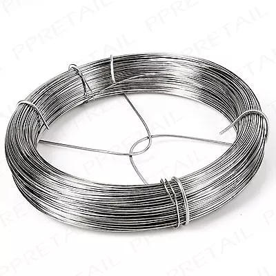 125m Long Picture Hanging Wire GALVANISED Mirrors/Canvas/Photo Frame Cord/Cable • £6.69