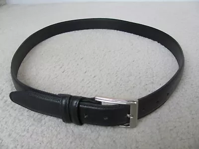 Mossy Oak Men's Black Leather Belt Size 44-45 • $13.49