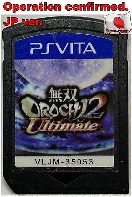 PS VITA Cartridge SONY Musou Orochi 2 Ultimate Japanese Games J • $45.87