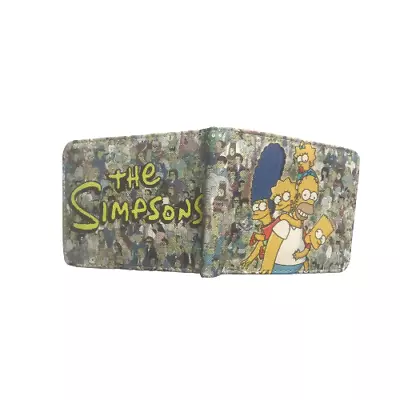 The Simpsons Wallet Purse ID Mens Boys Girls Cartoon Bart Homer Gaming AUS • $19.95